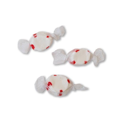 Christmas Peppermint Salt Water Taffy  (3 Pound Bag)