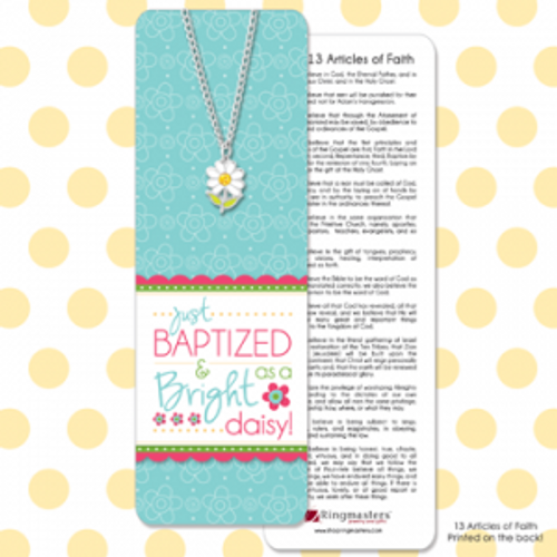 Just Baptized Necklace & Bookmark