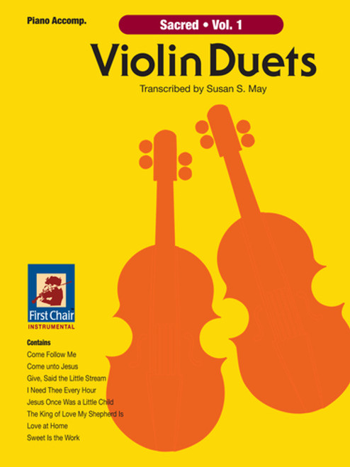 Sacred Violin Duets Vol. 1 - Intermediate Song Book