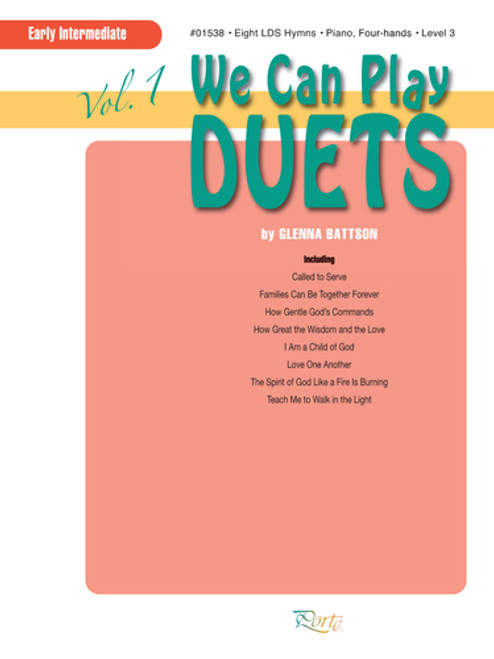 We Can Play DUETS Vol. 1 - Piano, Four-hands *