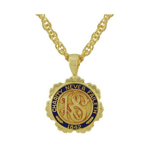 Relief Society Gold Tone Necklace  *