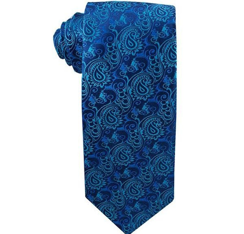 Missionaries on Bikes Aqua Blue Men`s Tie ages 14 +