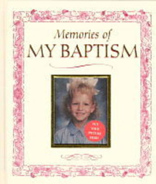 Memories of My Baptism - Girl (Hardcover) *