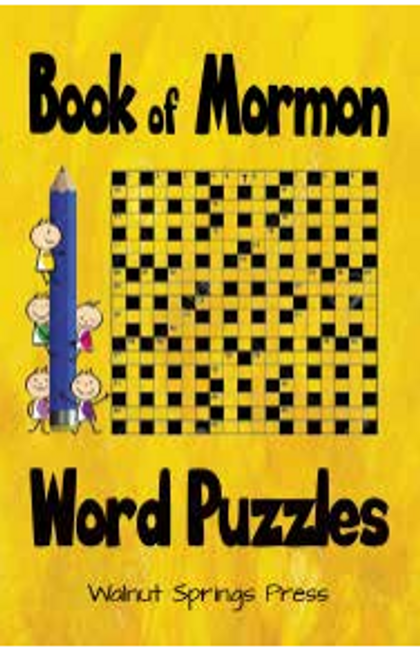 Book of Mormon Word Puzzles For Kids (Paperback)  While Supplies Last