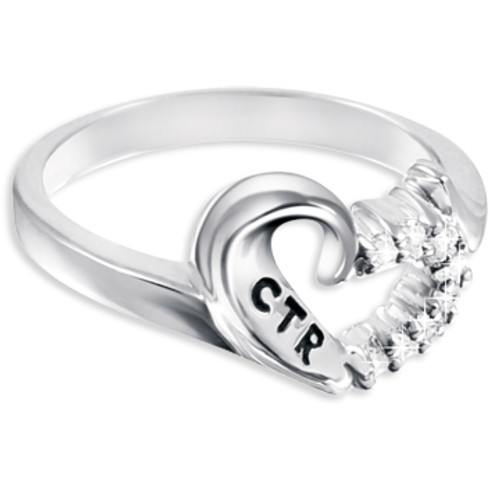 Sweetheart CTR Ring (Antique Sterling Sliver) *