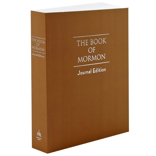 The Book of Mormon Journal Edition (Paperback Light Brown)*