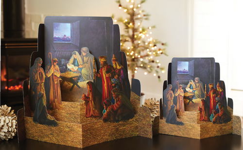 Nativity Diorama (Large or Small) Choose Size in Options*