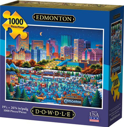 Edmonton Alberta  Puzzle (1000 Pieces) 