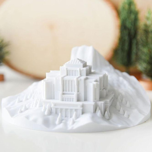 Cardston Temple on Chief Mountain: Mountain of the Lord (Medium)*