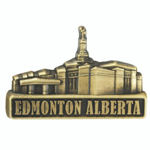 Edmonton Alberta Tie Pin Antique Gold*