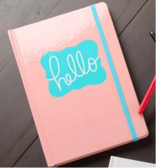 Hello Journal Pink (While Supplies Last)