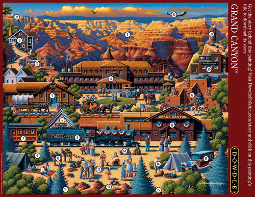 Grand Canyon Puzzle (500 Pieces)