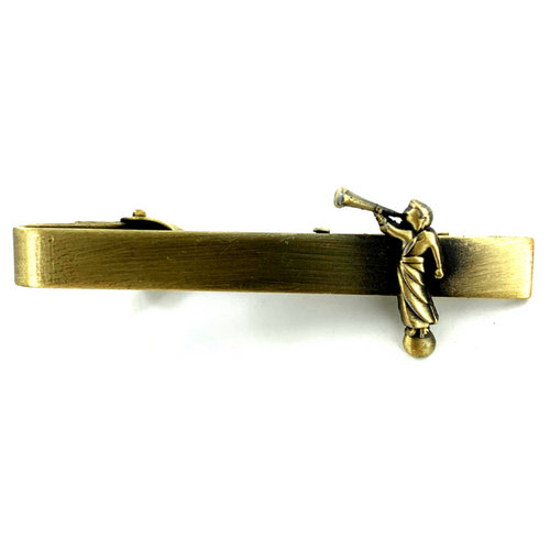 Angel Moroni Tie Bar Gold