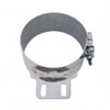 7" Butt Joint Exhaust clamp - Straight Bracket