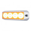 4 LED Warning Light - Amber LED