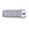 4 LED Warning Light - Amber LED