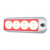 4 LED Warning Light - Red LED