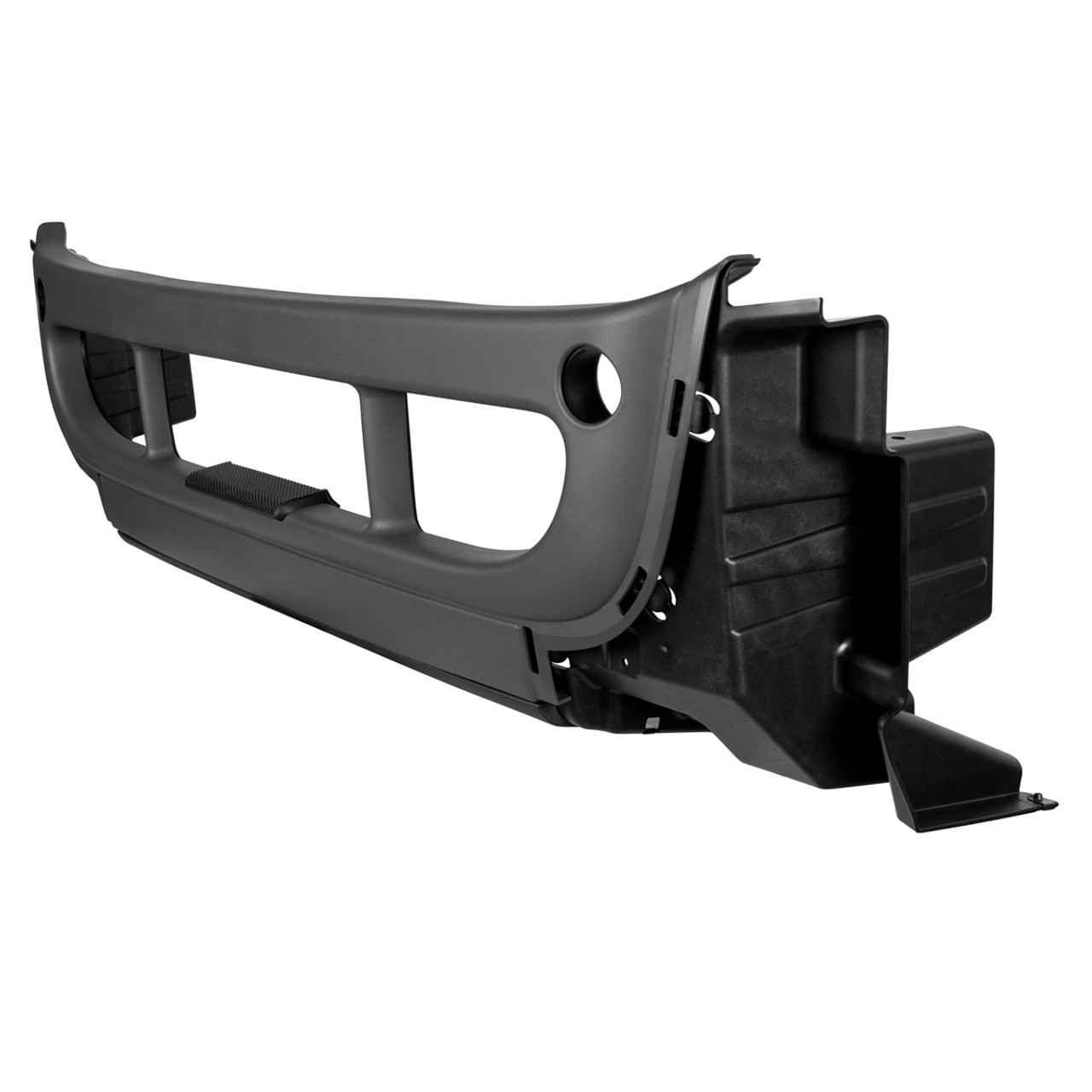 Center Bumper Assembly With Trim Mounting Holes For 2008-2017 Freightliner Cascadia