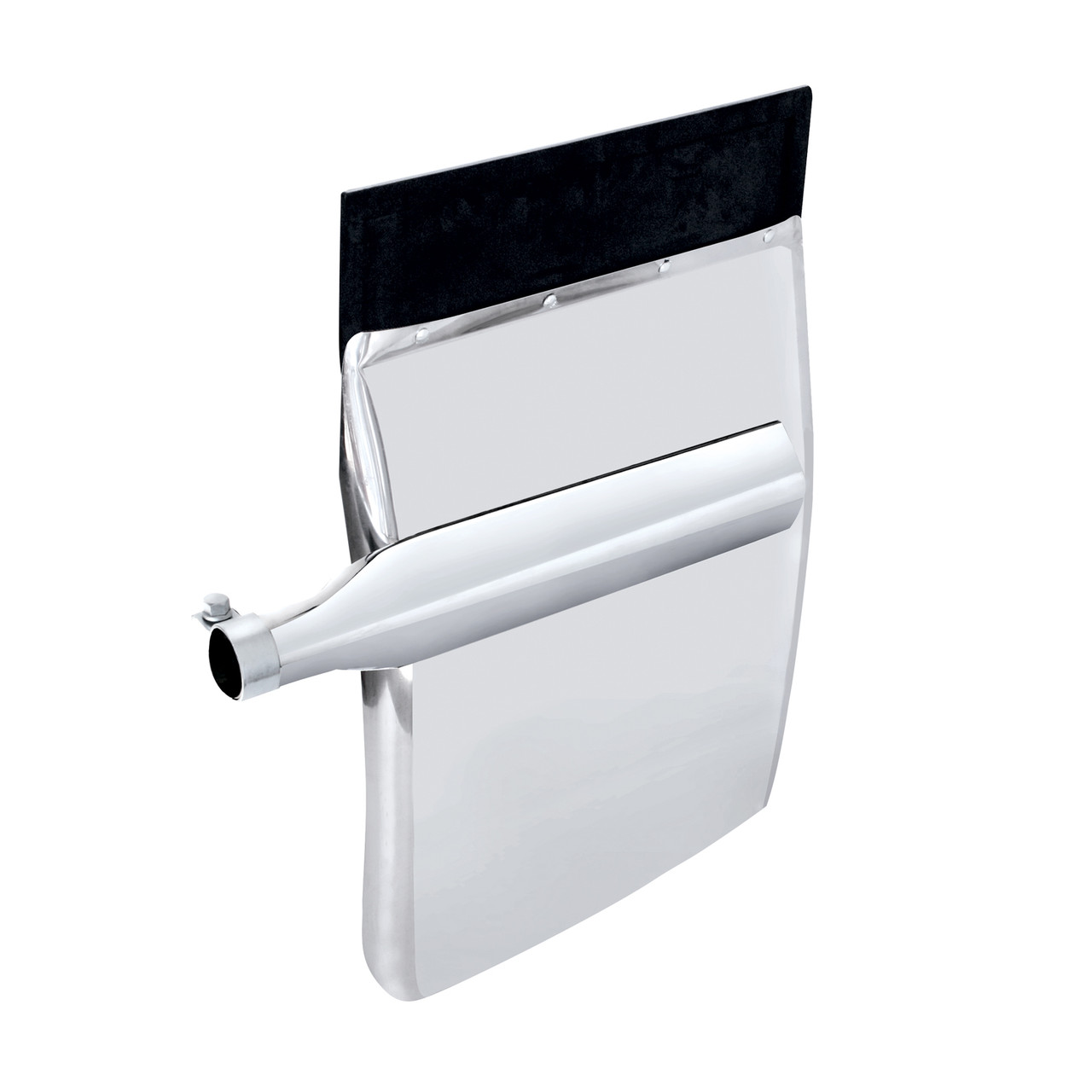 24" x 34" Stainless Quarter Fender Set Triangle Bracket MadMax