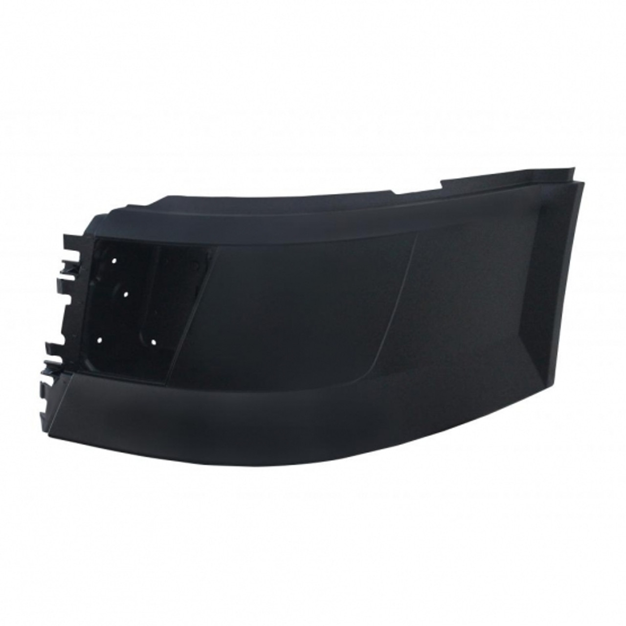 Bumper End With Fog Light Hole (Stud Mount) For 2003-2017 Volvo VNL -Driver