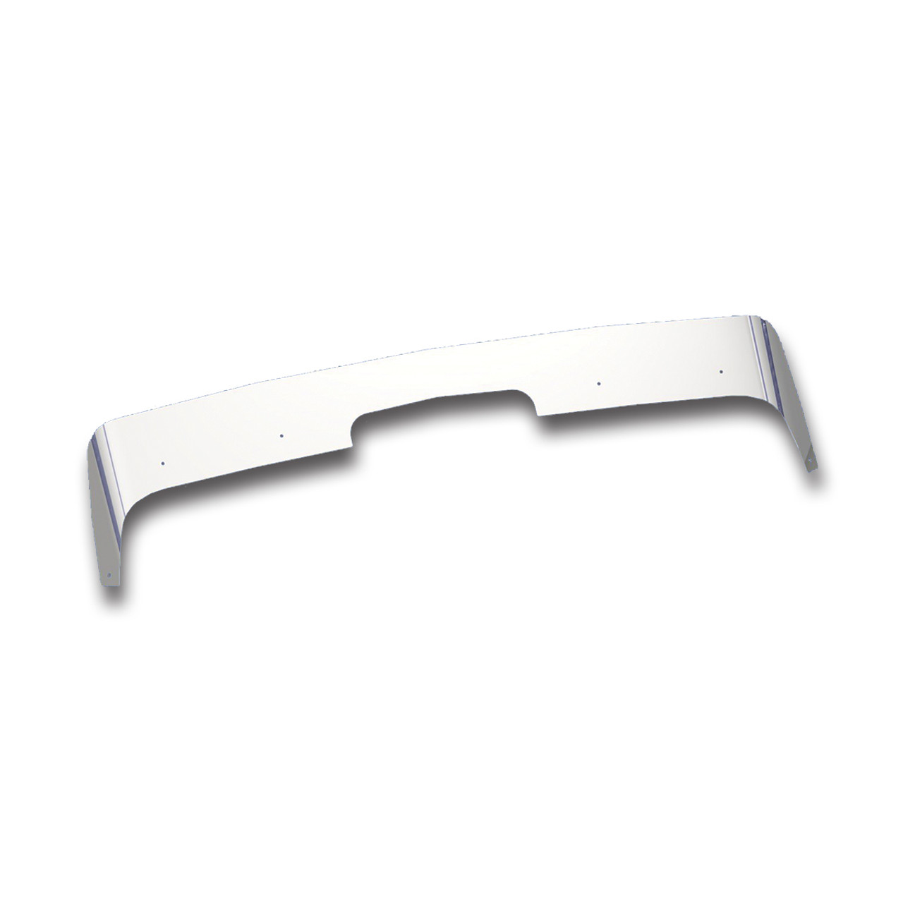 Stainless Bug Deflector For 2000-18 Western Star 4964 SX With High Visibility Hood