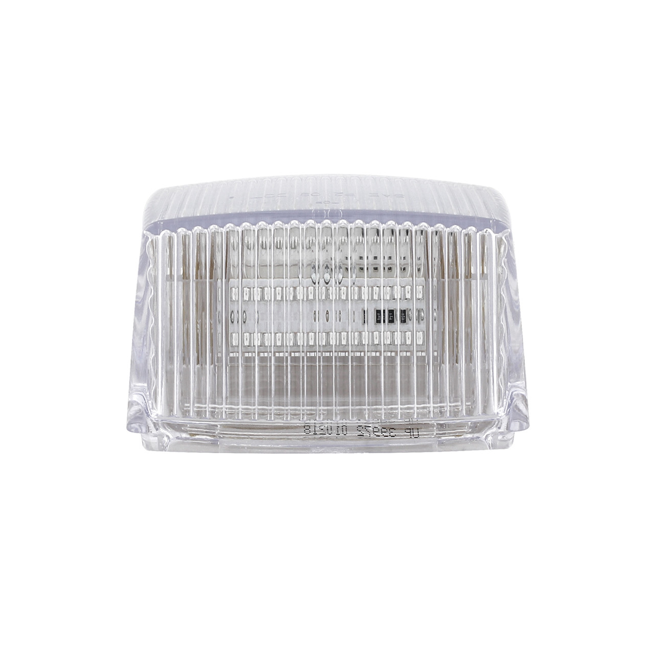 36 LED Square Cab Light - Amber LED/Clear Lens