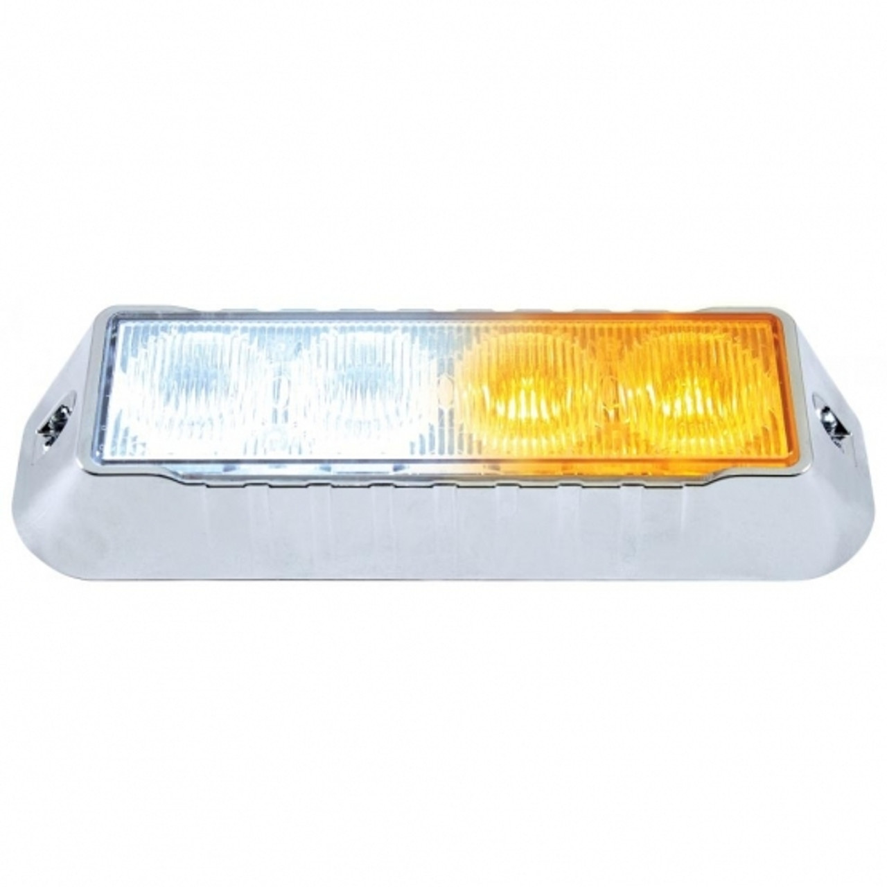 4 LED Warning Light - Amber LED/White LED