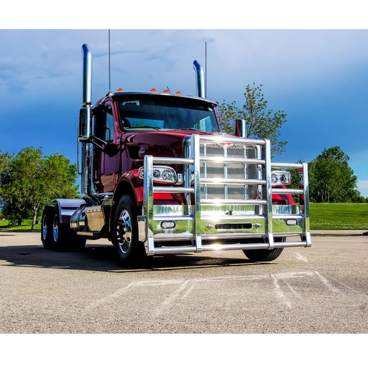 Peterbilt 567 SFA Herd Defender Bumper Guard