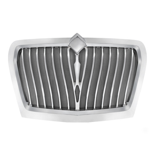 Chrome Grille With Bug Screen For 2018-2021 International LT