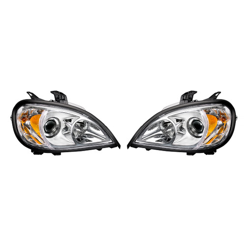 Projection Headlight Assembly Set For 2001-2020 Freightliner Columbia (Pair)