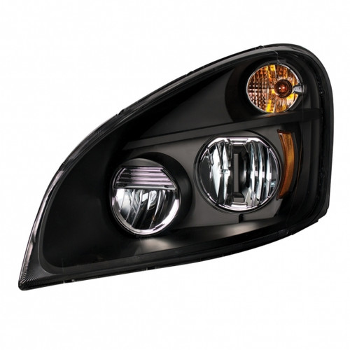 "Blackout" LED Headlight For 2008-2017 Freightliner Cascadia -Driver