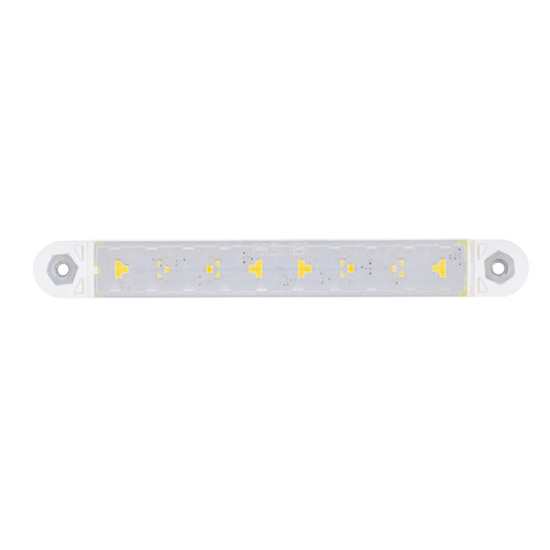 5" 8 White LED Light Strip With 2-Wire Connection