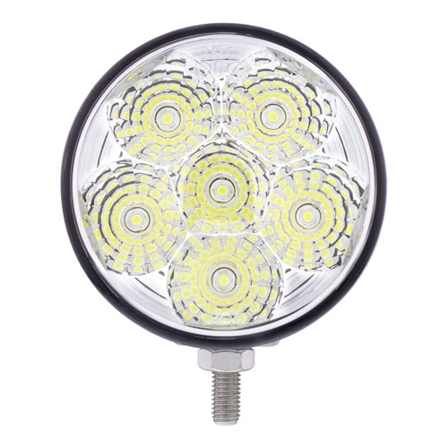 6 High Power 1 Watt LED 4" Round Spot/Utility Light