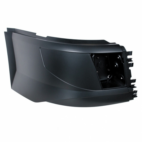 Bumper End With Fog Light For 2015-2017 Volvo VNL Short Hood With Aero Style Bumper -Passenger