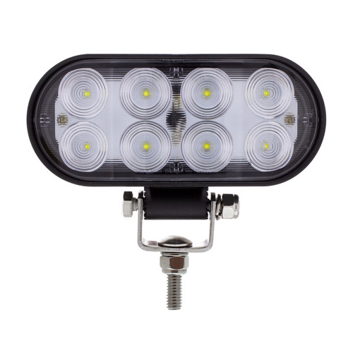 8 LED Oval Wide Angle Driving/Work Light (Bulk)