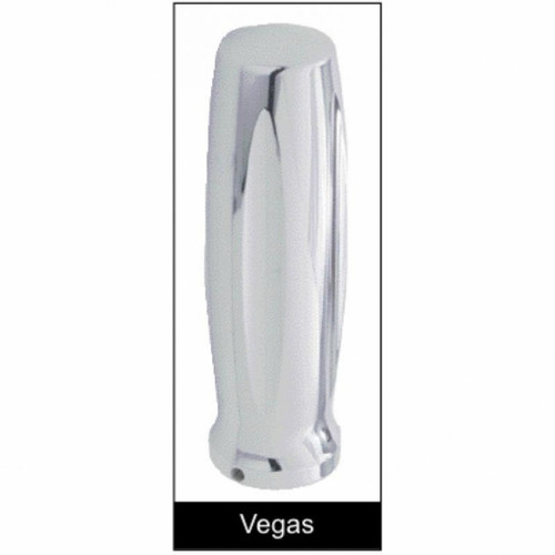 4" Chrome Air Horn Lever Set - "Vegas" Grip