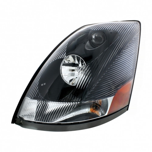 "Blackout" Headlight For 2003-2017 Volvo VN/VNL -Driver