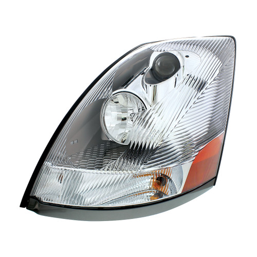 Chrome Headlight For 2003-2017 Volvo VN -Driver - Competition Series