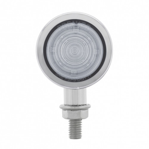 9 LED Mini Bullet Light - Amber LED/Clear Lens