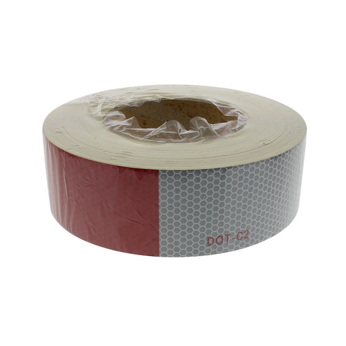 DOT-C2 Reflective Tape - 6" White/6" Red