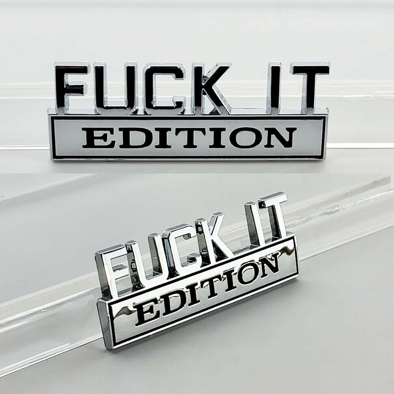Fuck It Edition Emblem - UPR Products