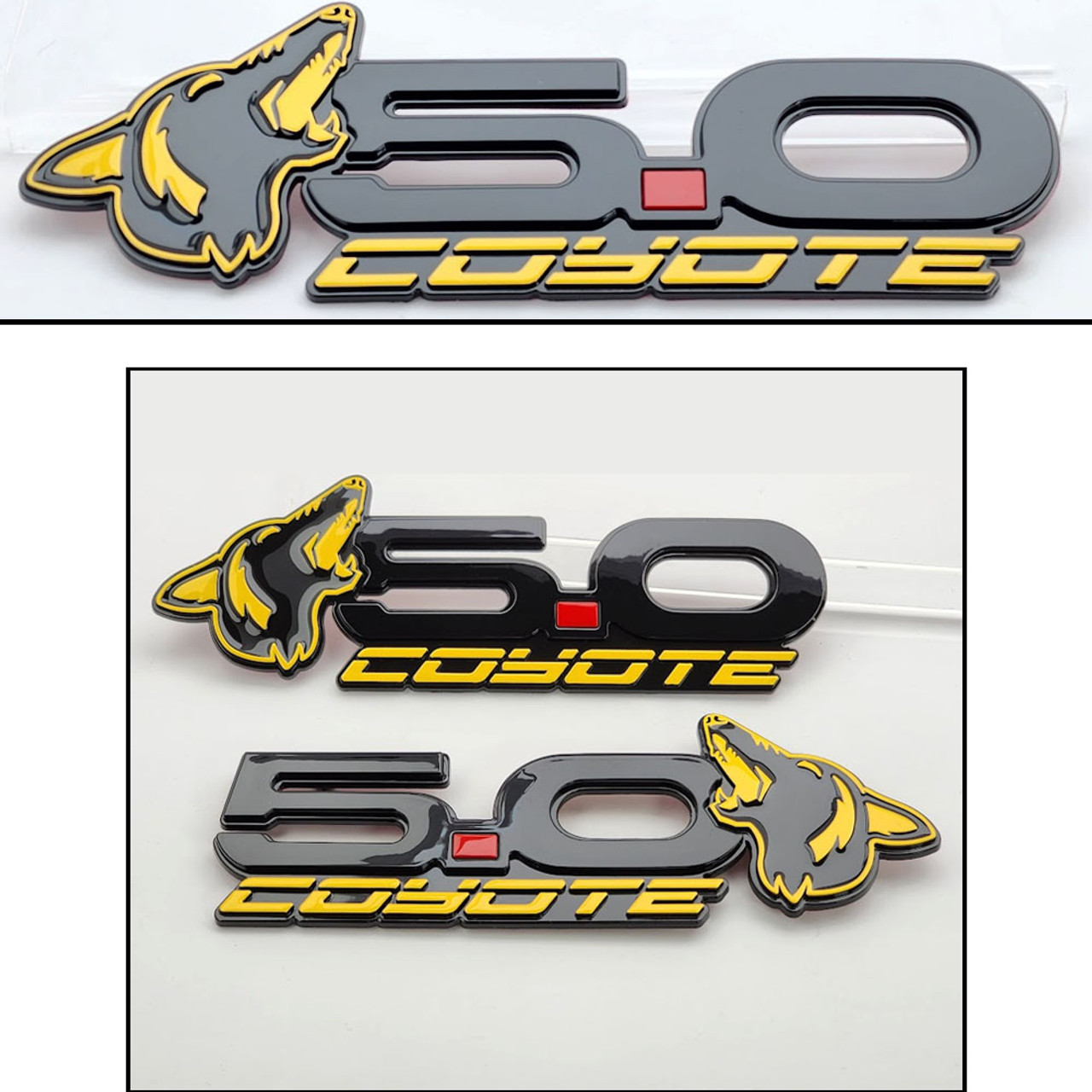 Coyote 5.0 Mustang Emblems