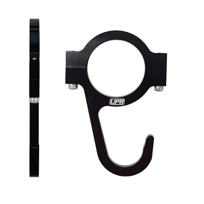 UPR Billet Steering Wheel Helmet Hook 1 3/4 & 1 5/8in Bolt to Roll Bar UPR Billet Steering Wheel Helmet Hook 1 3/4 & 1 5/8in Bolt to Roll Bar