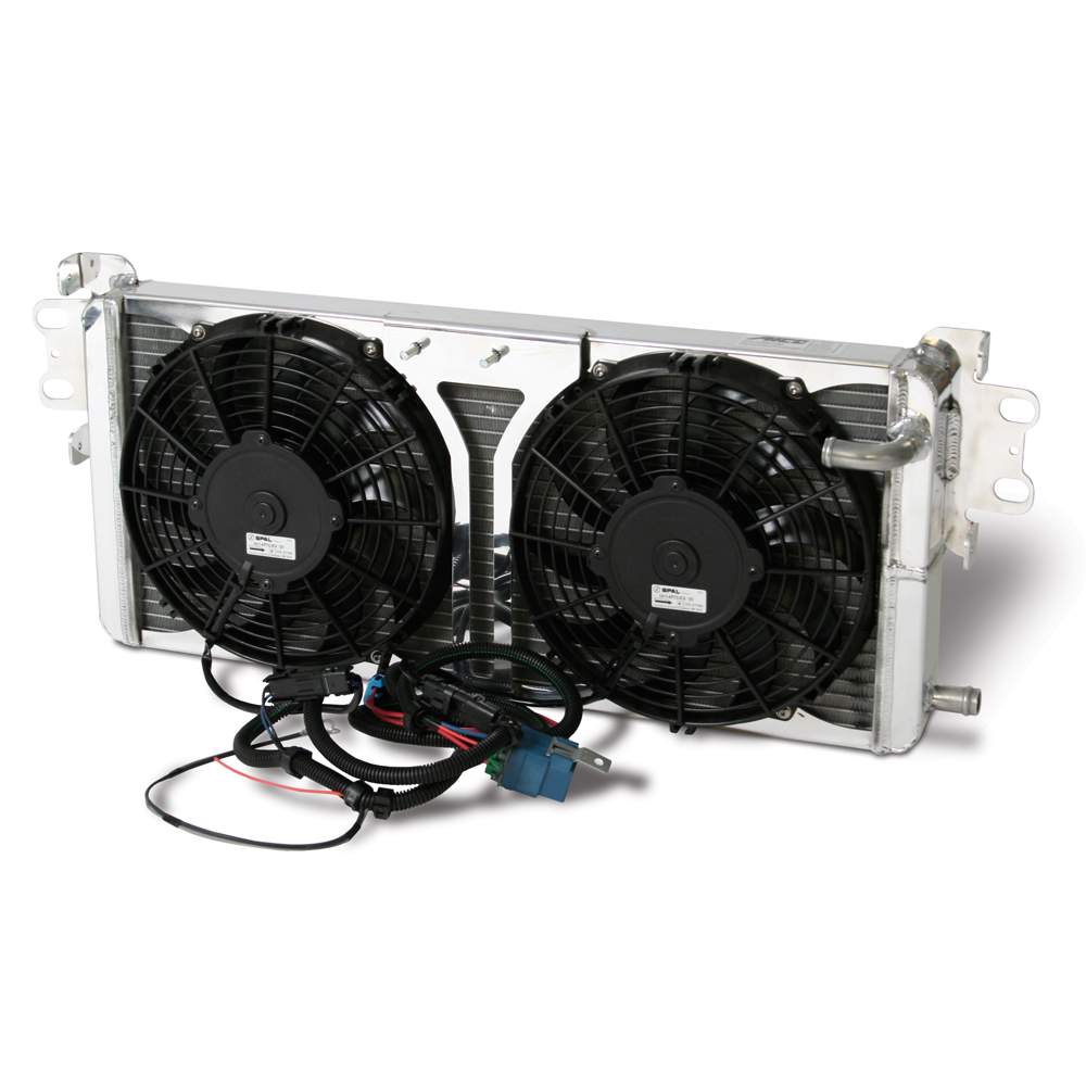 AFCO 07-12 Shelby GT500 Heat Exchanger Dual Fans 80280PRO