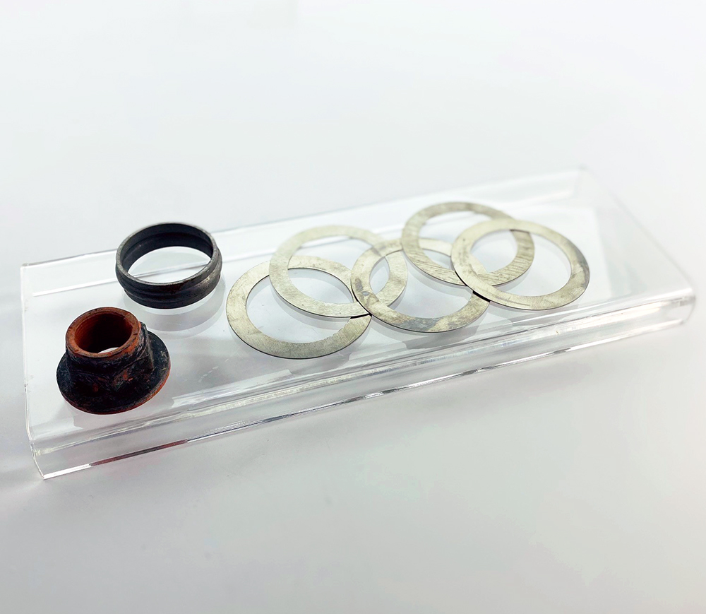 86-14 Mustang 8.8 Pinion Nut / Crush Sleeve / Shim Kit - UPR