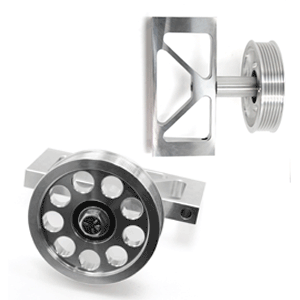 79-95 Mustang UL Billet Air Pump Idler Bracket and Pulley Kit