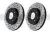 Stoptech Sport Drilled Slotted Brake Rotor Rear Left for Supra MKIV TT
