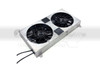Powerhouse Racing Dual Brushless 12 Inch Spal Fan Kit Raw Finish for Supra MKIV TT