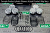 Real Street RS1600 Pistons 1600HP 2JZ-GTE 90mm Stroker STD Rod 87mm +1.0mm Bore -6.65cc 10.0:1 for Supra MKIV Real Street RS1600 Pistons 1600HP 2JZ-GTE 90mm Stroker STD Rod 87mm +1.0mm Bore -6.65cc 10.0:1 for Supra MKIV