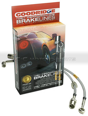 Goodridge Front and Rear Stainless Steel Brake Lines for Supra MKIV